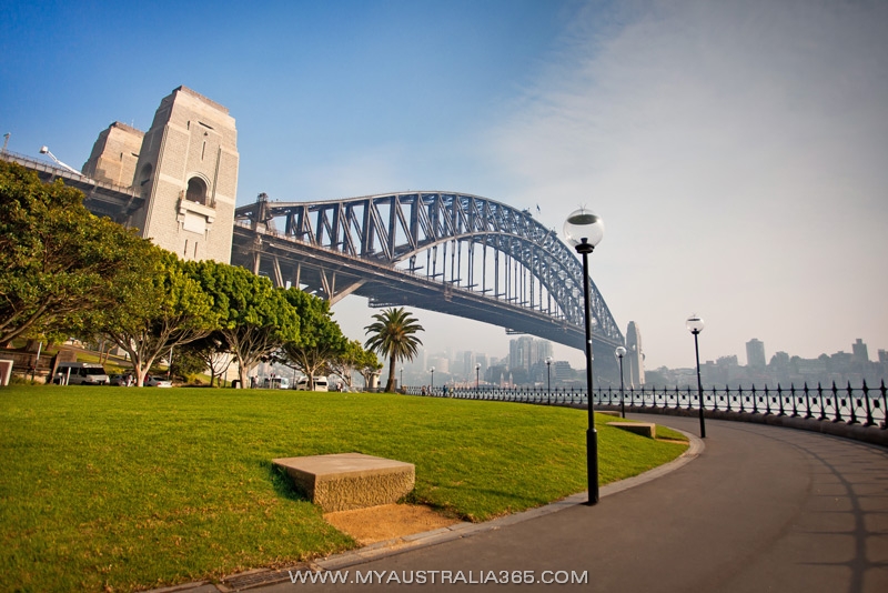 мост Харбор Бридж в Сиднее
