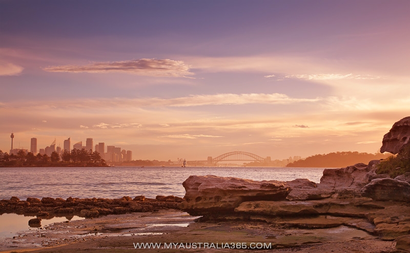 мост Харбор Бридж в Сиднее