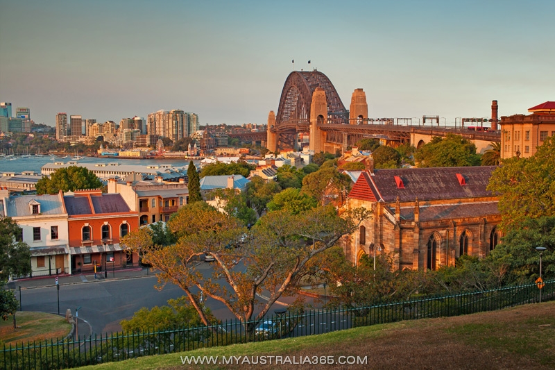 мост Харбор Бридж в Сиднее