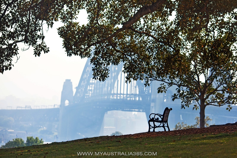 мост Харбор Бридж в Сиднее