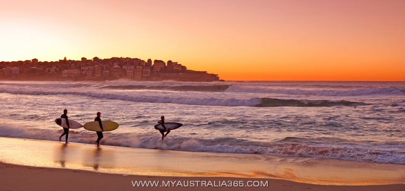 Утренний Бондай Бич