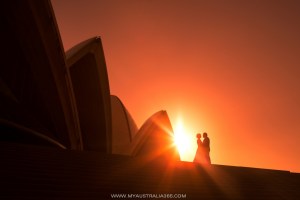 свадебная фотосъемка у Оперы Хаус в Сиднее