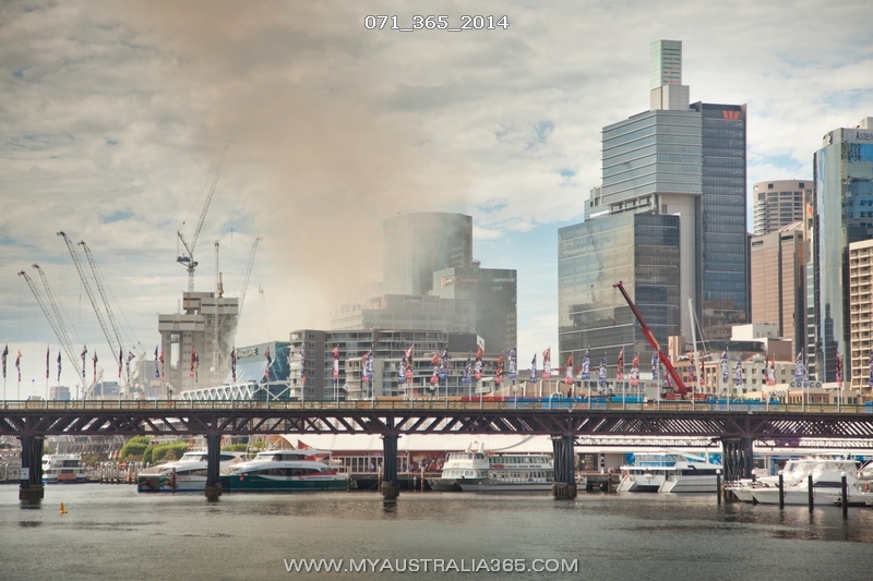 пожар в Сиднее