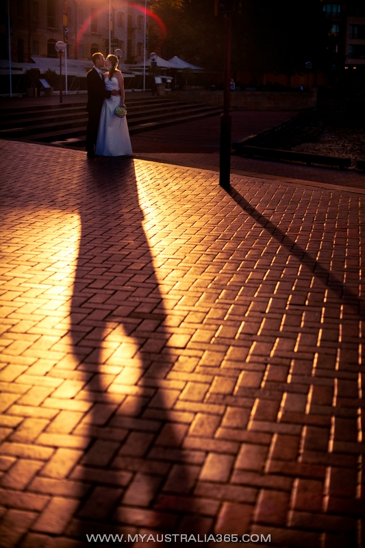 Свадьба в Сиднее а районе The Rocks