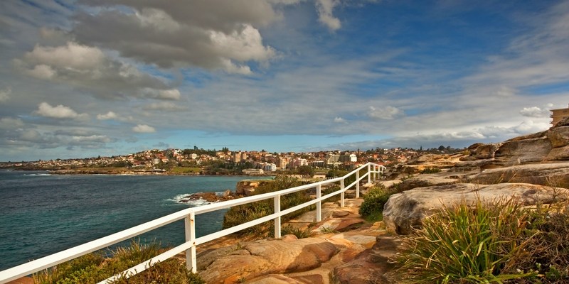 Пеший маршрут вдоль океана в Сиднее The Bondi to Maroubra coastal walk