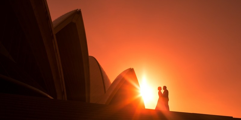 фотосессия в Сиднее рядом с Оперой Хаус