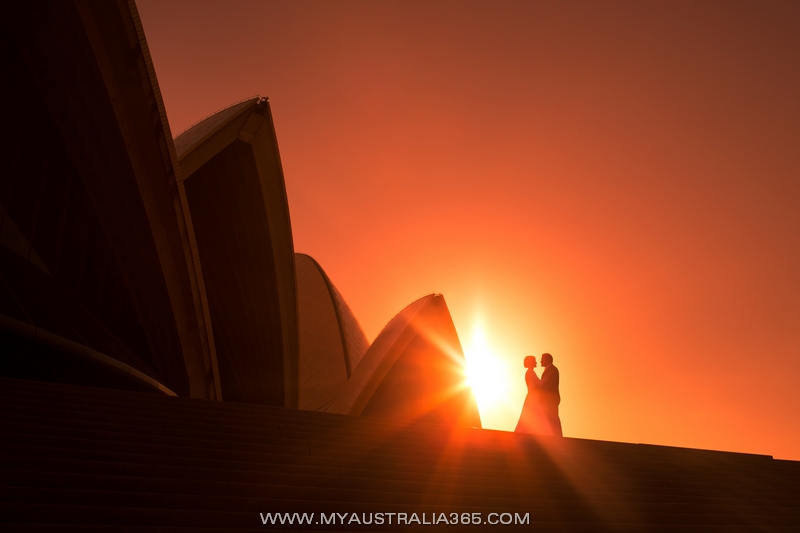 фотосессия в Сиднее рядом с Оперой Хаус