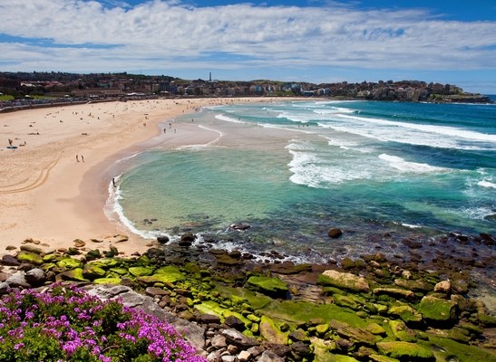 Знаменитый пляж Бондай Бич Bondi Beach