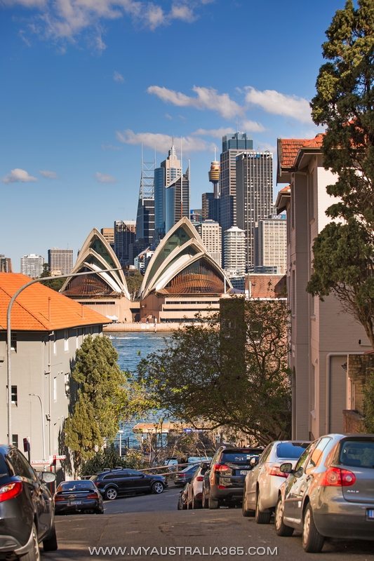 Прогулки по району Киррибилли  Kirribilli