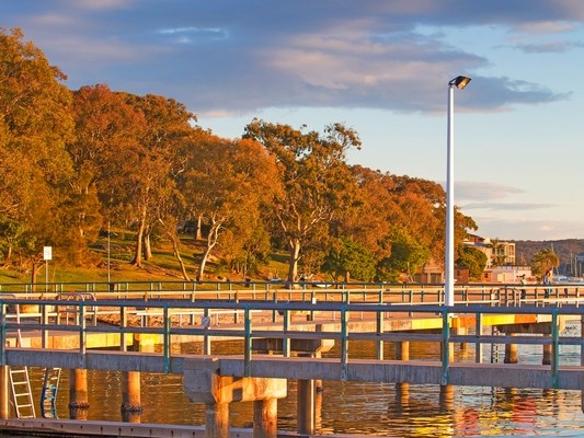 Причал в Gunamatta Bay