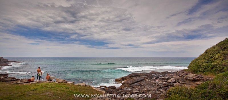 Серфингисты на Бондае