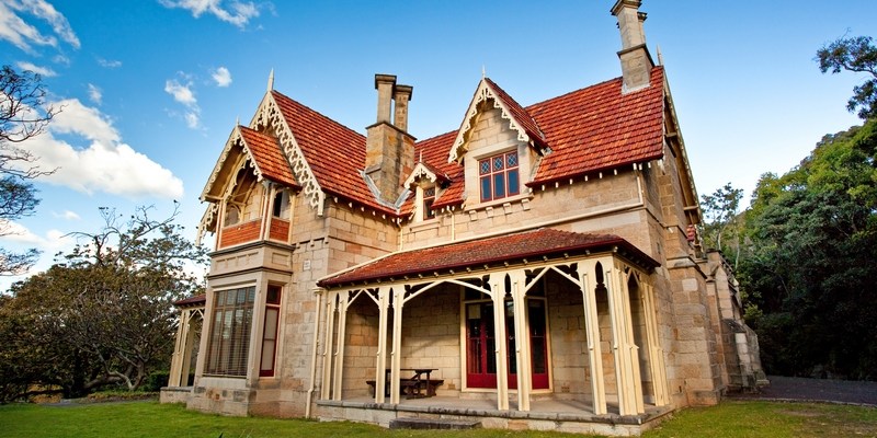 Усадьба Greycliffe House в парка Nielsen Park