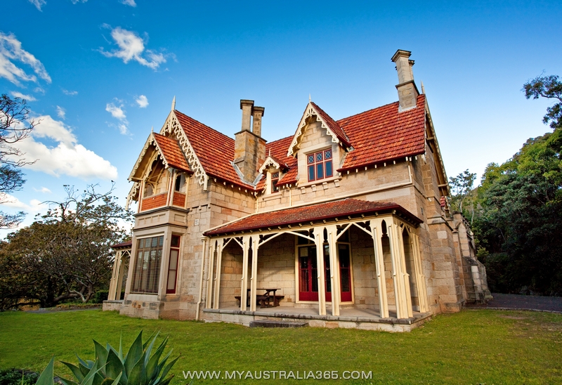 Усадьба Greycliffe House в парка Nielsen Park